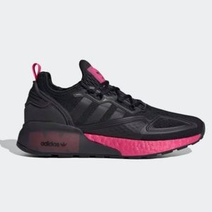 Adidas black pink boost 5.5